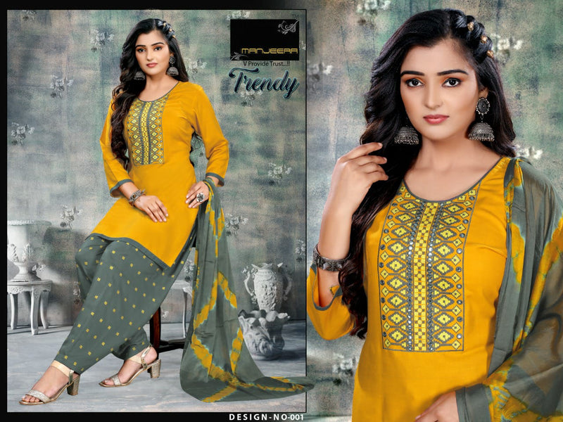 Manjree Fashion Trendy Rayon Party Wear Patiyala Style Ready Made  Salwar Kameez