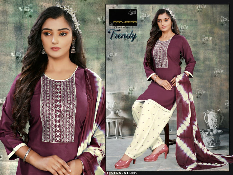 Manjree Fashion Trendy Rayon Party Wear Patiyala Style Ready Made  Salwar Kameez