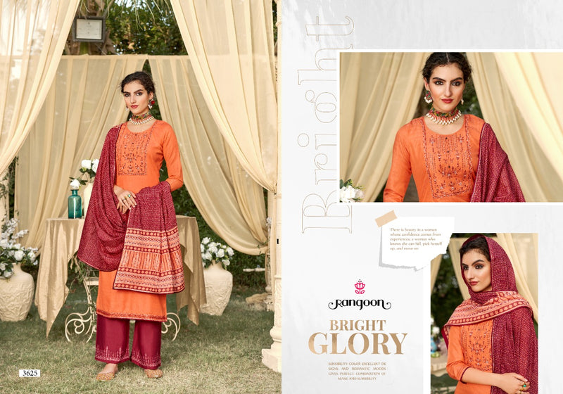 Rangoon Trupti Lining Cotton Embroidered Designer Party Wear Ready Made Salwar Suits
