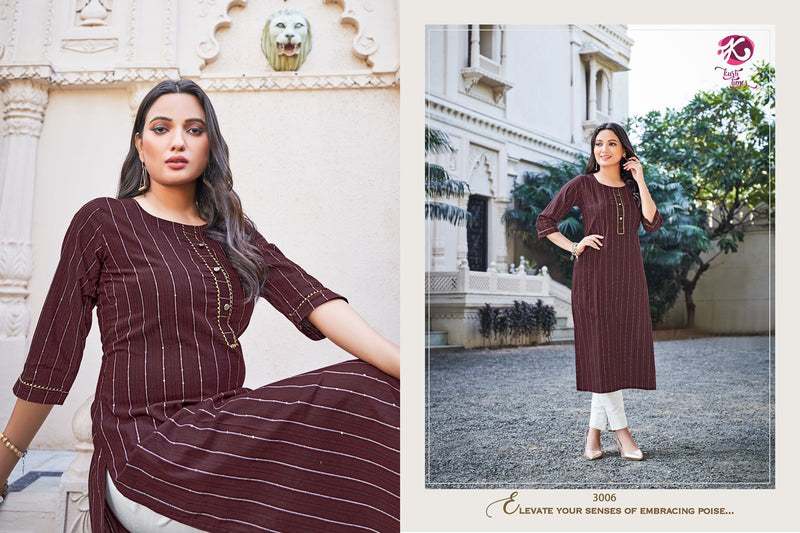 Kurti Times Tulip Vol 2 Cotton Fancy Stylish Office Wear Kurtis
