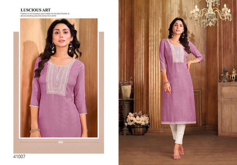 Kapil Trendz Twisha Rayon With Fancy Stylish Designer Festive Wear Casual Look Kurti