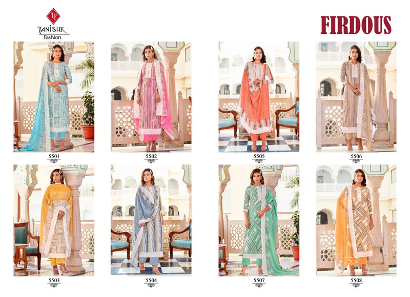Tanishk Fashion Firdous Pure Cotton Printed Casual Wear Salwar Suit