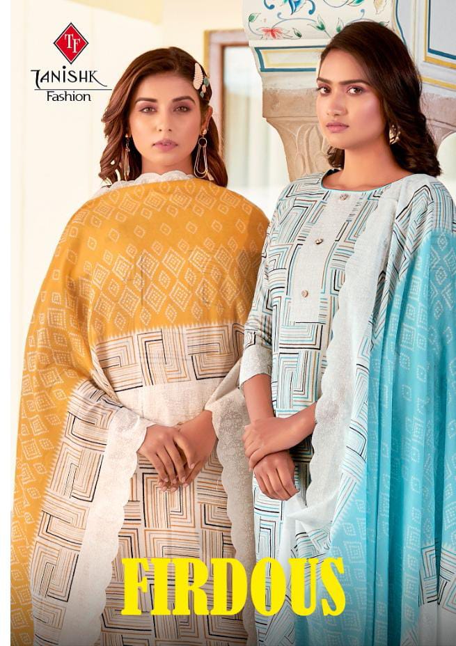 Tanishk Fashion Firdous Pure Cotton Printed Casual Wear Salwar Suit