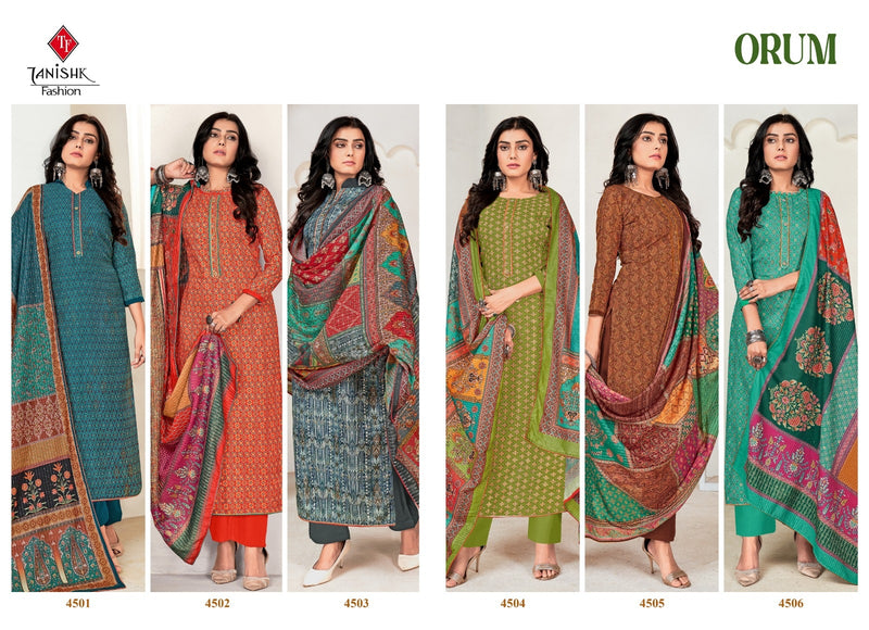 Tanishk Fashion Orum Pure Muslin Digital Print Work Salwar Kameez