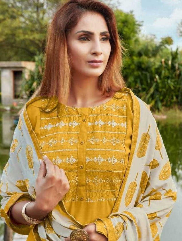 Tips & Tops Mahira Vol 2 Silk Handwork Fancy Kurti