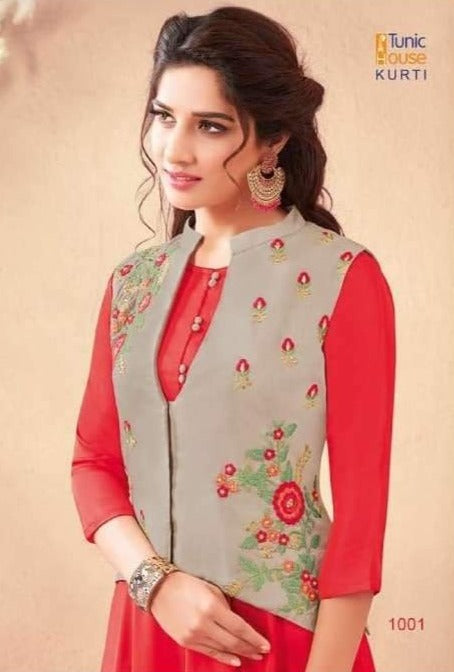 Tunic House swarna Pankh Vol 2 Pure Modal Digital Print Fency Kurti