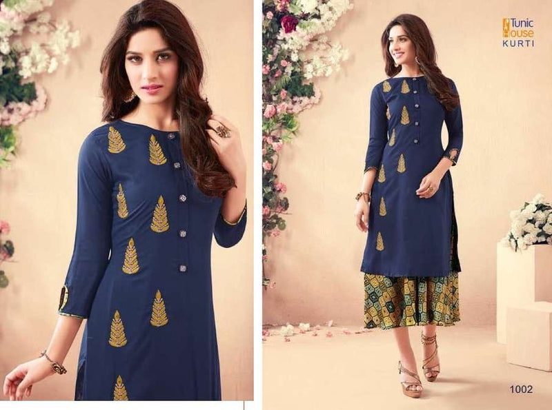 Tunic House swarna Pankh Vol 2 Pure Modal Digital Print Fency Kurti