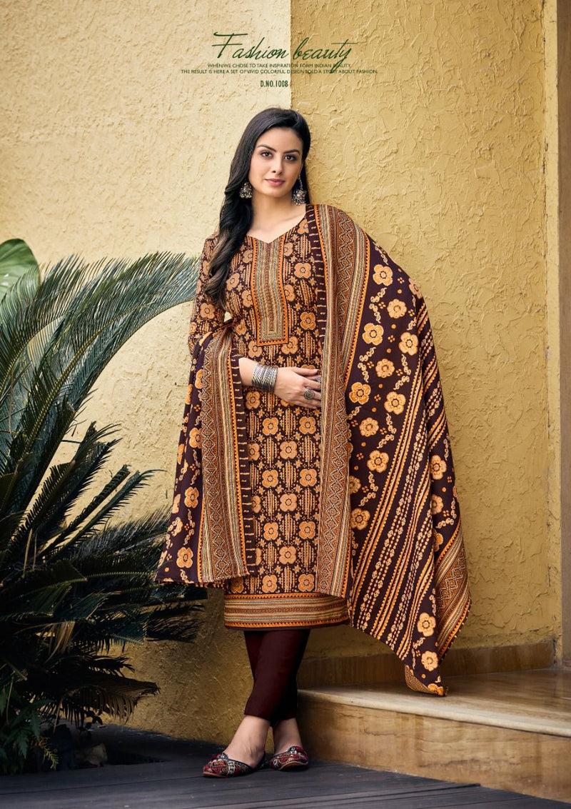 Roli Moli Creation Urvika Pashmina With Fancy Work Stylish Designer Casual Wear Salwar Suit
