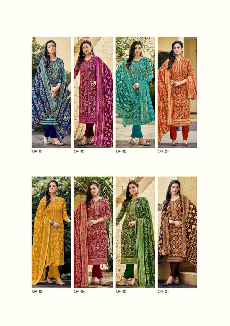 Roli Moli Creation Urvika Pashmina With Fancy Work Stylish Designer Casual Wear Salwar Suit