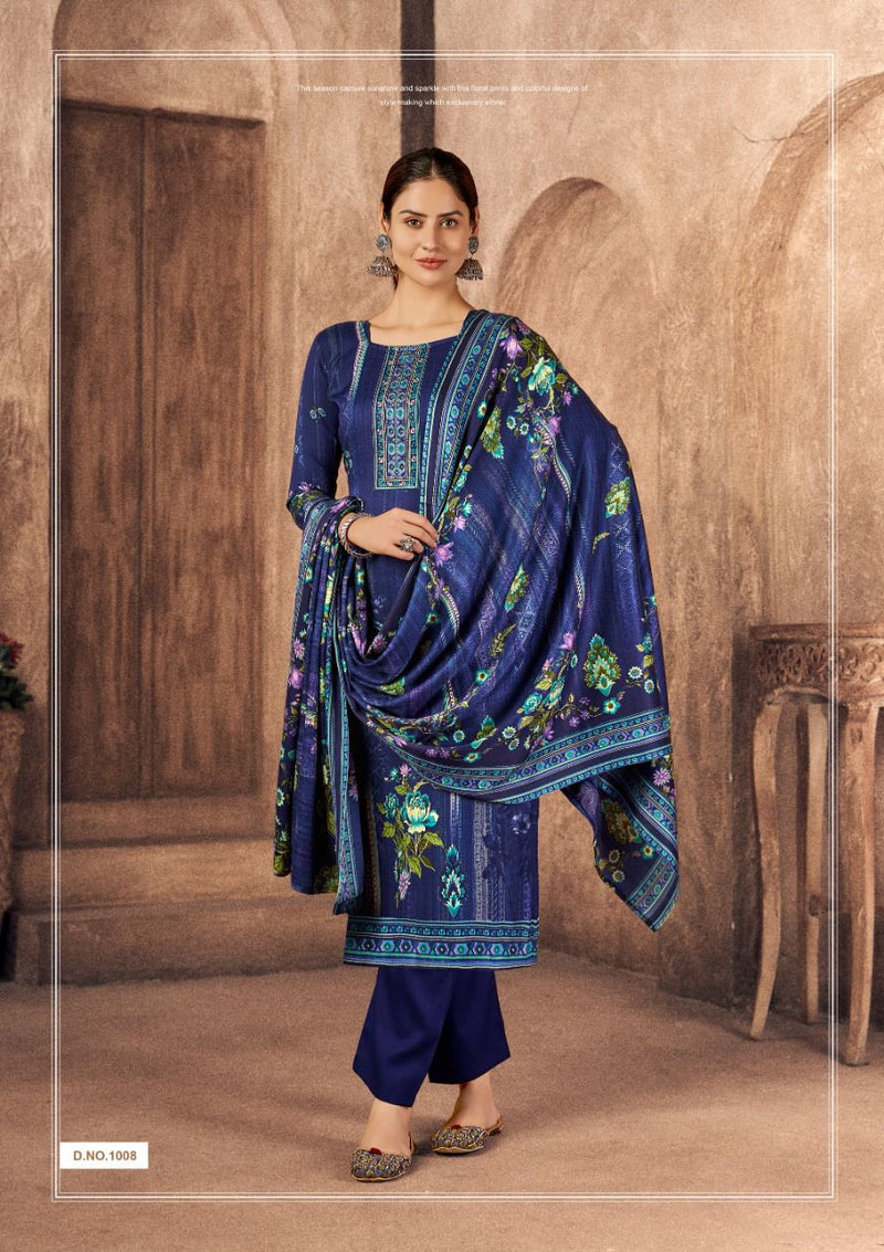 Roli Moli Creation Urvika Pashmina With Printed Work Stylish Designer Festive Wear Salwar Kameez