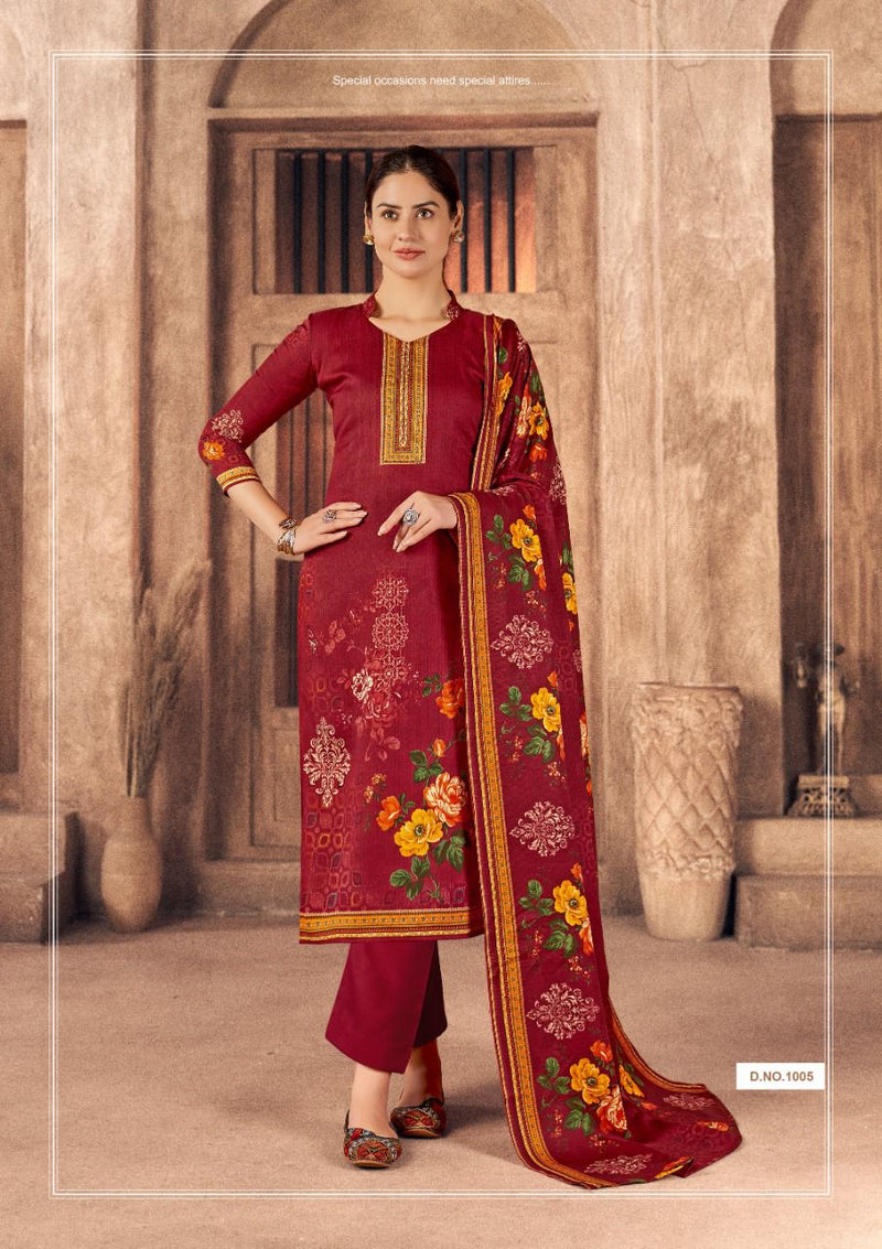 Roli Moli Creation Urvika Pashmina With Printed Work Stylish Designer Festive Wear Salwar Kameez