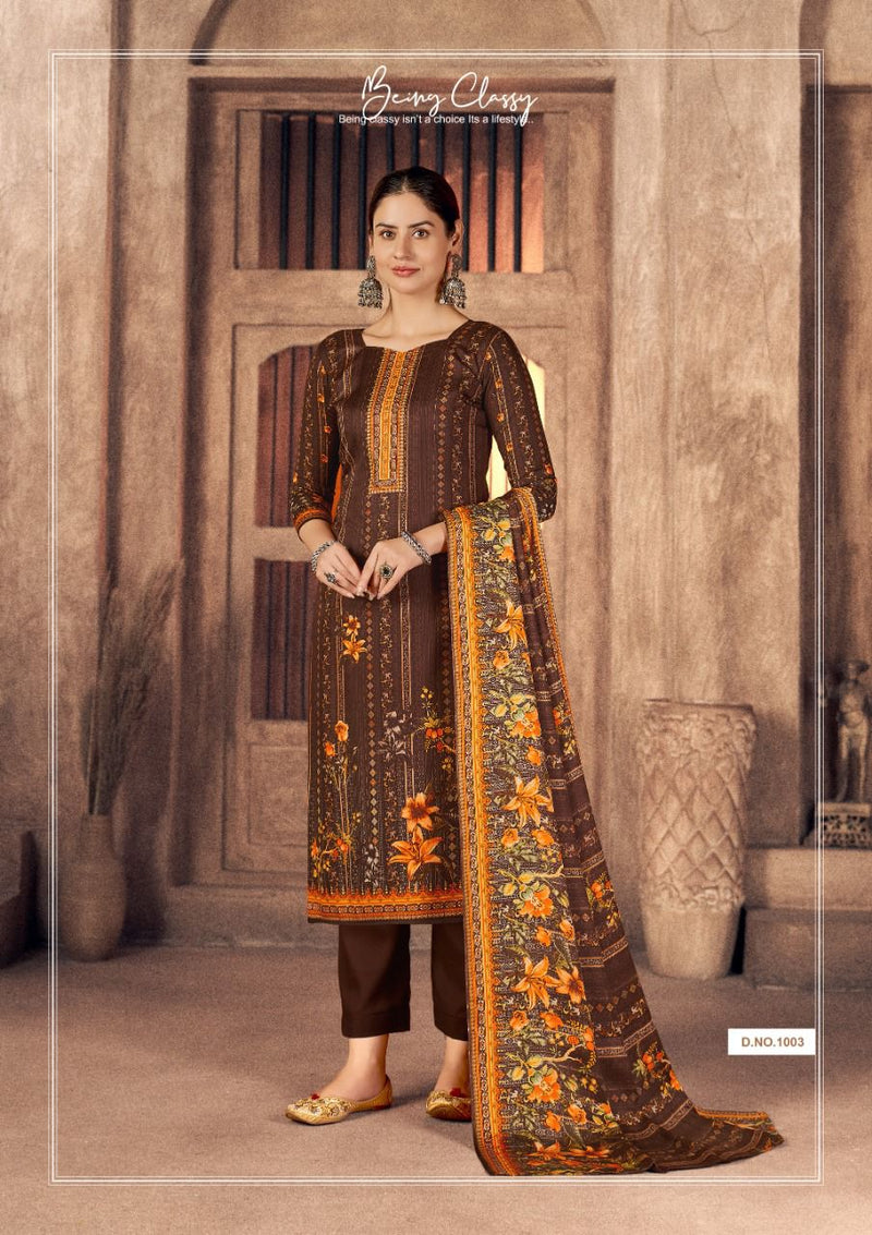 Roli Moli Creation Urvika Pashmina With Printed Work Stylish Designer Festive Wear Salwar Kameez