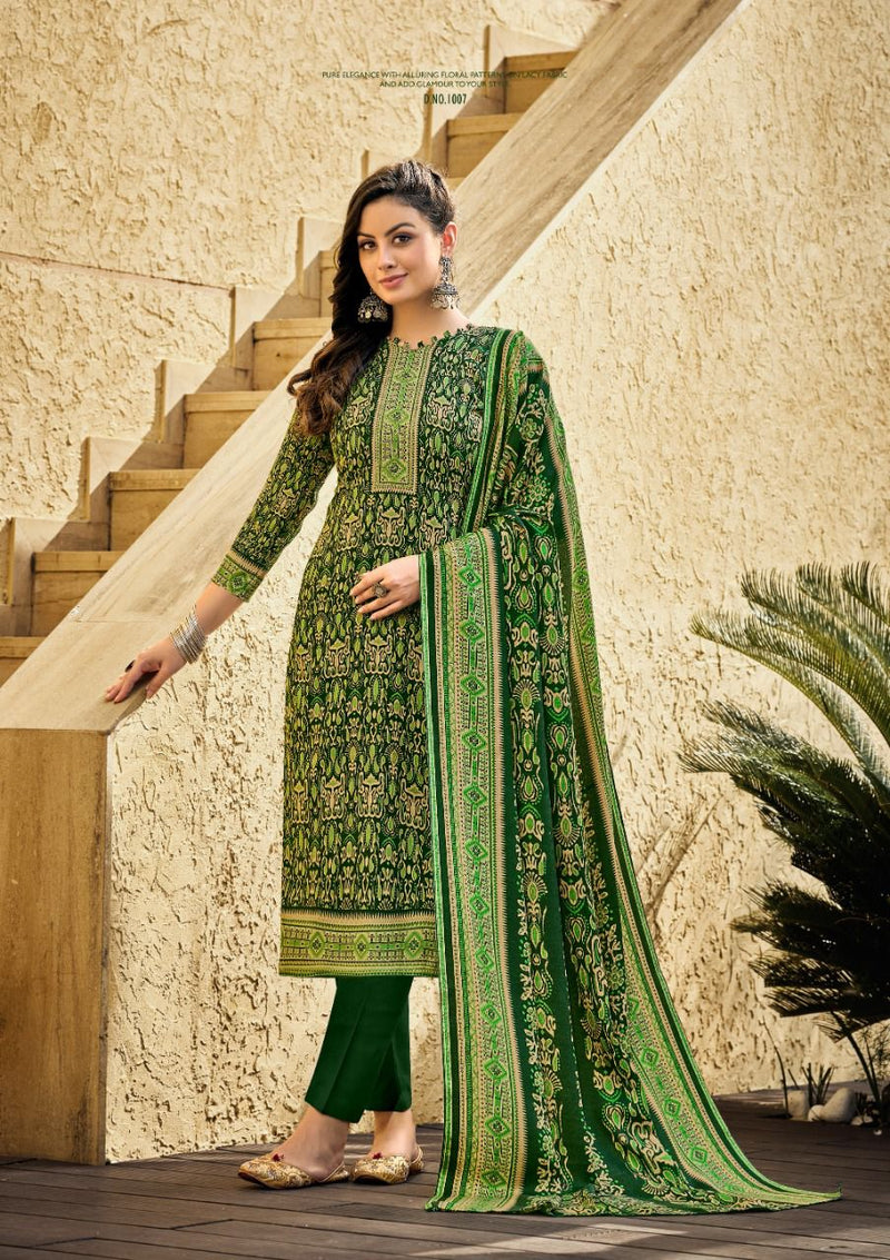 Roli Moli Creation Urvika Pashmina With Fancy Work Stylish Designer Casual Wear Salwar Suit