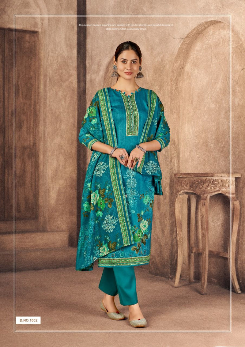 Roli Moli Creation Urvika Pashmina With Printed Work Stylish Designer Festive Wear Salwar Kameez