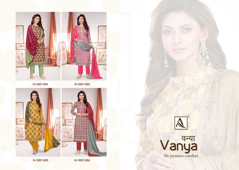 Alok Suits Vanya Jam Cotton Fancy Designer Digital Printed Salwar Kameez