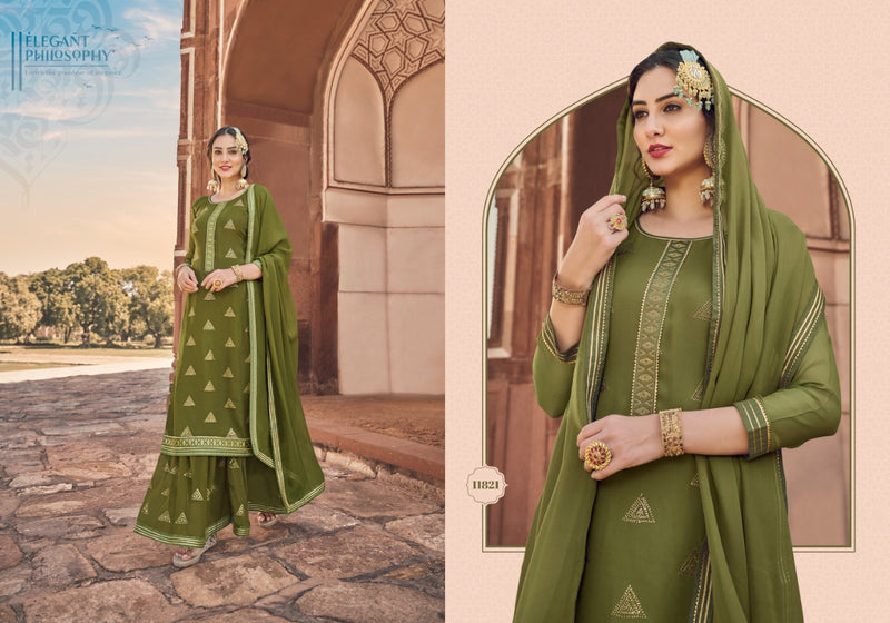 Panch Ratna Victoria Georgette Designer Sharara Style Party Wear Salwar Suits