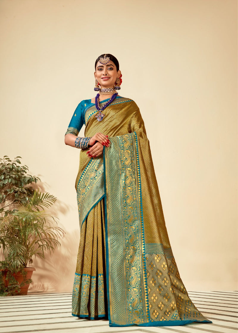 Revanta Creation Vidhyut Pure Silk Designer Party Wear Sarees