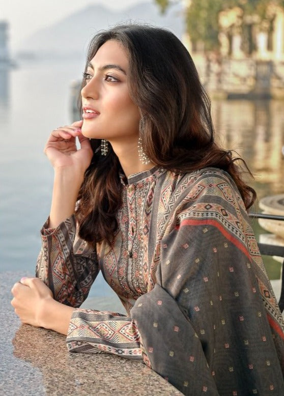 Prm Trendz Vogue Premium Edition Jam Cotton Party Wear Salwar Suits With Elegant Look