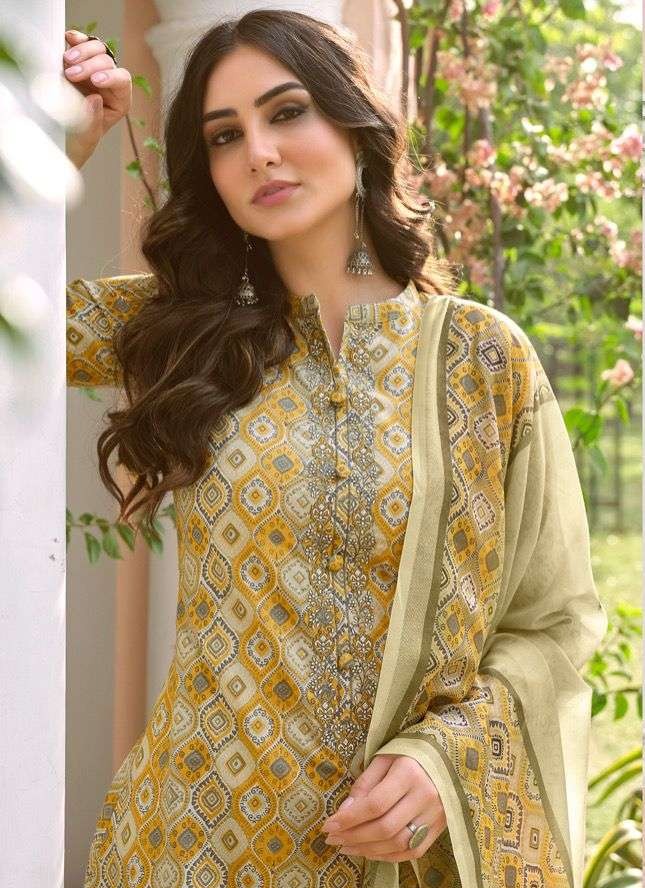 Prm Trendz Vogue Vol 4 Lawn Cotton Designer Party Wear Embroidered Salwar Kameez