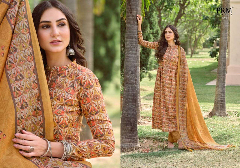 Prm Trendz Vogue Vol 4 Lawn Cotton Designer Party Wear Embroidered Salwar Kameez