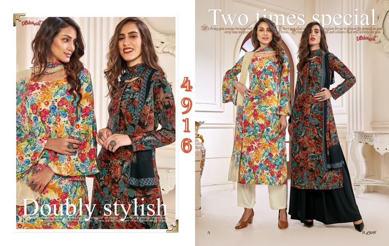 Vaishali 4900 Series Crepe Digital Printed Salwar Suit