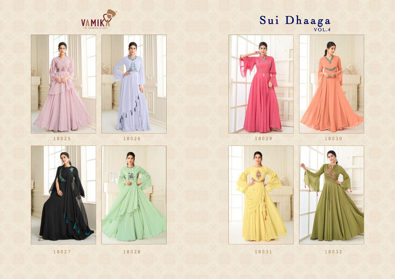 Valmika Sui Dhaga Vol 4 Heavy Georgette With Heavy Embroidery Work