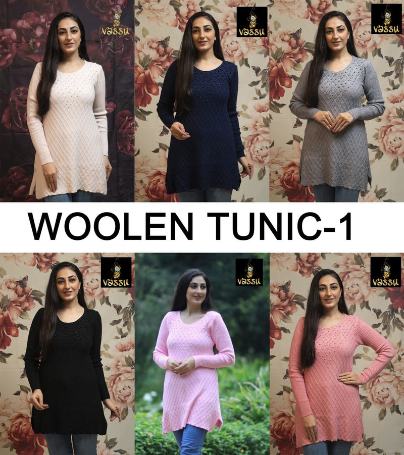 Vassu Woolen Tunic Vol 1 Woolen Collection For Winter