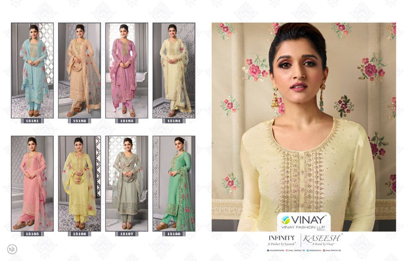 Vinay Fashion Kaseesh Infinity Dola Silk Salwar Suit