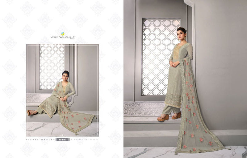 Vinay Fashion Kaseesh Infinity Dola Silk Salwar Suit