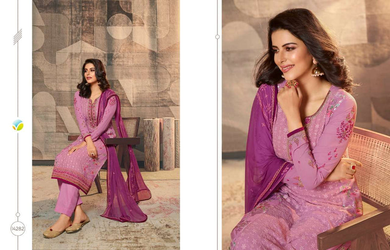 Vinay Fashion Launch By Excellence Brasso Digital Printed With Embroidery Work Casual Wear Salwar Suit