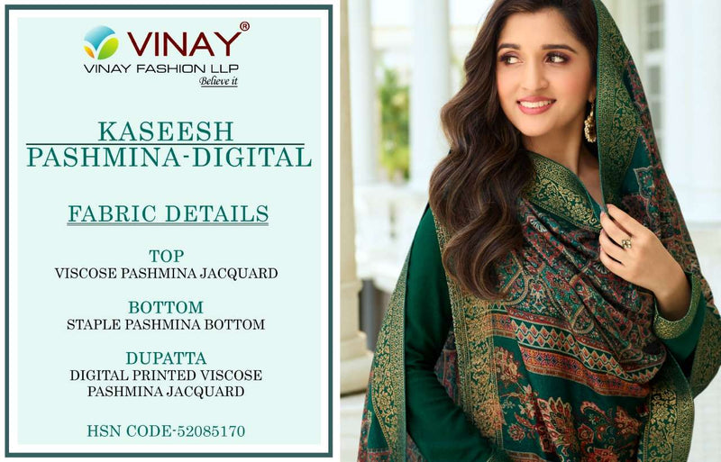 Vinay Fashion Pashmina Digital Jacquard Top With Digital Print Salwar Suit