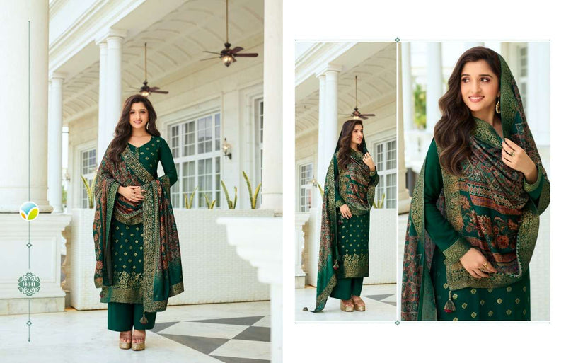 Vinay Fashion Pashmina Digital Jacquard Top With Digital Print Salwar Suit