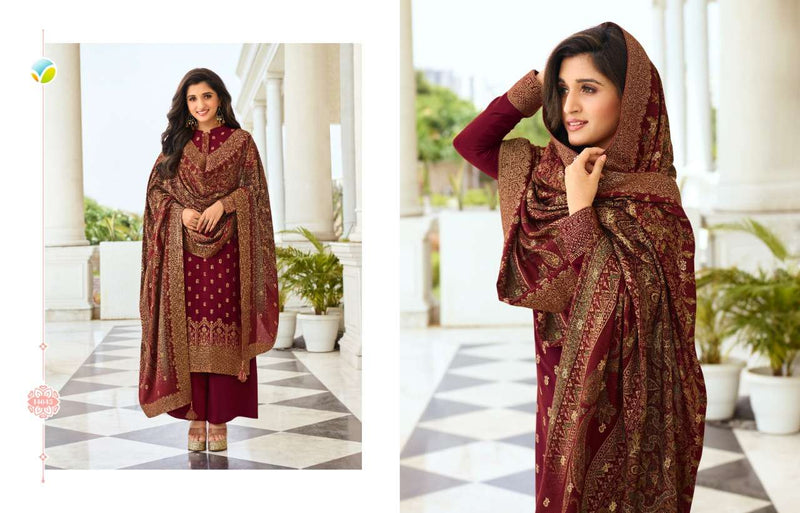 Vinay Fashion Pashmina Digital Jacquard Top With Digital Print Salwar Suit