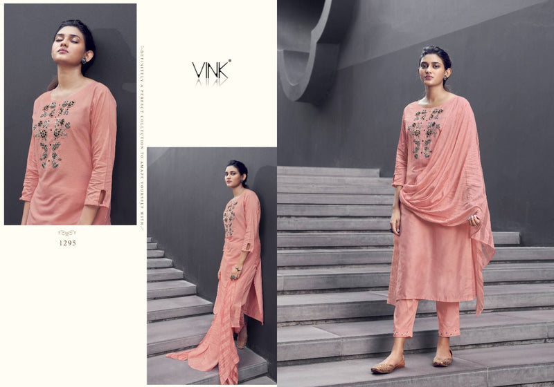 Vink Fashion Victoria Organza Hand Work Fancy Kurti