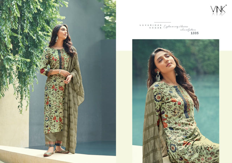 Vink Symphony Vol 2 Pure Muslin In Kurta And Pants