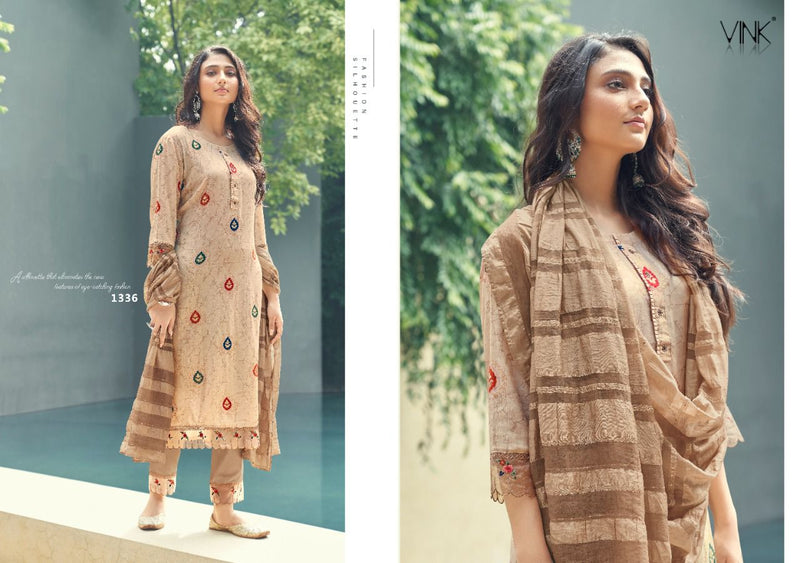 Vink Symphony Vol 2 Pure Muslin In Kurta And Pants