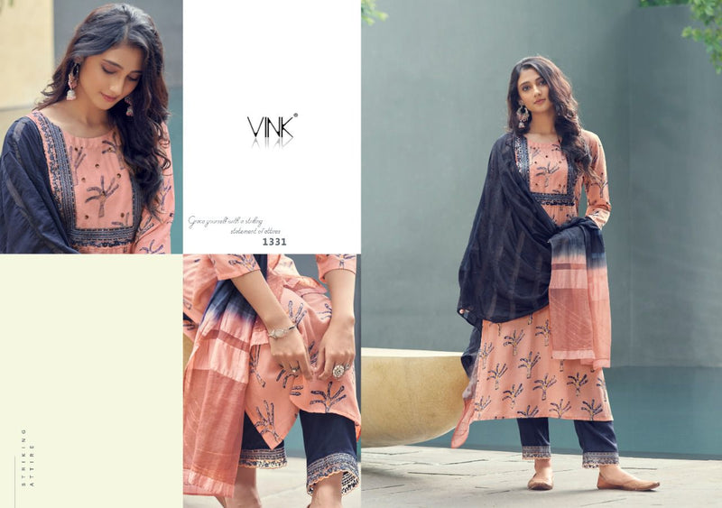 Vink Symphony Vol 2 Pure Muslin In Kurta And Pants