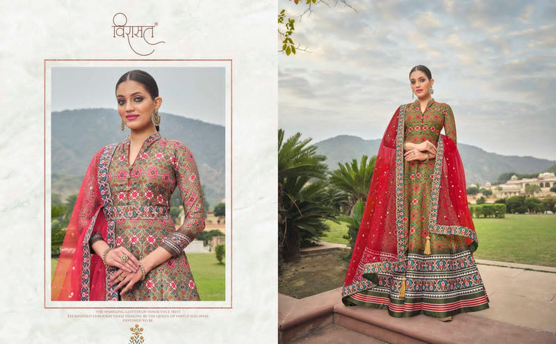 Virasat Patola Soft Dola Silk Heavy Designer Work Lehenga Choli