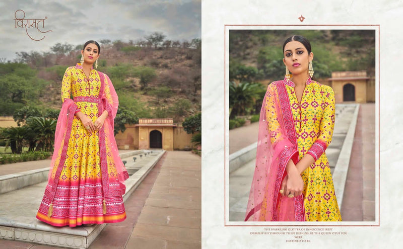 Virasat Patola Soft Dola Silk Heavy Designer Work Lehenga Choli