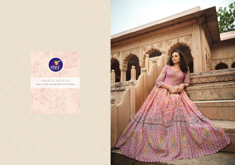 Vitara Fashion Mulmul Lawn Cotton Long Gown