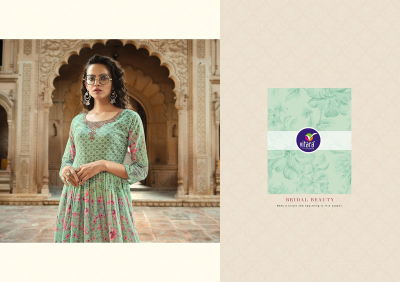 Vitara Fashion Mulmul Lawn Cotton Long Gown