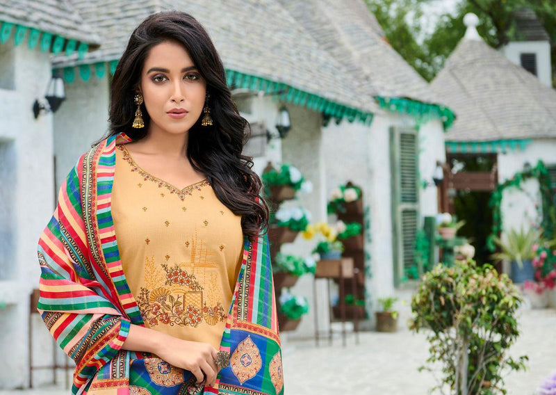 Vitara Fashion Starline Rayon Fabric With Embroidery Kurti