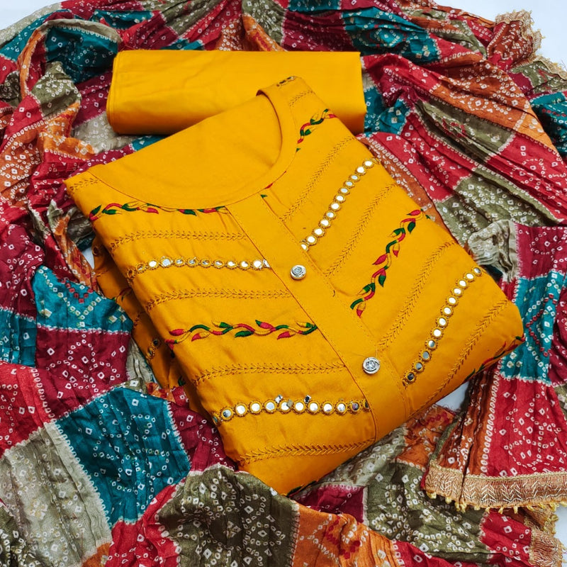 MF Waves Cotton Fancy Designer Party Wear Salwar Suits