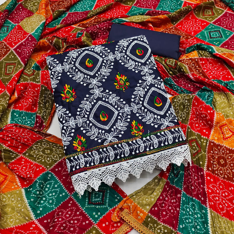 MF White Beauty Vol 1 Cotton Hand Work Fancy Designer Party Wear Salwar Suits