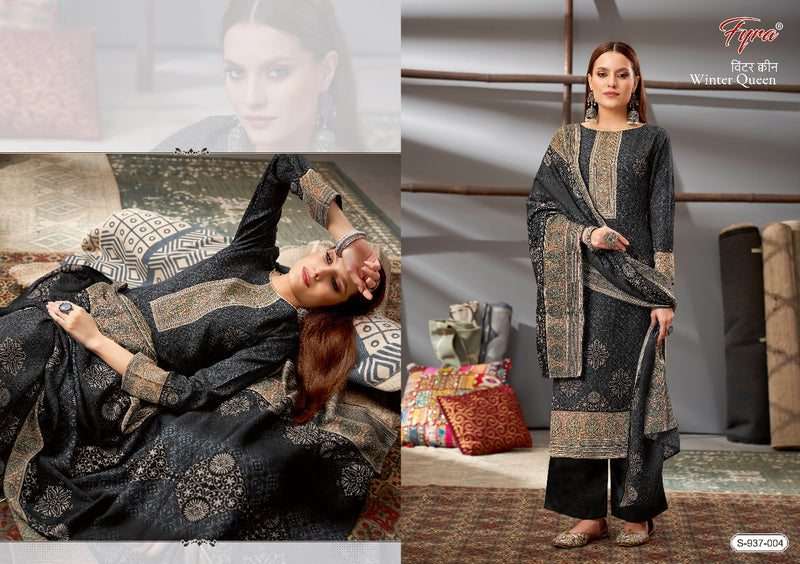 Fyra Winter Queen Pashmina With Heavy Beautiful Work Stylish Designer Party Wear Salwar Kameez