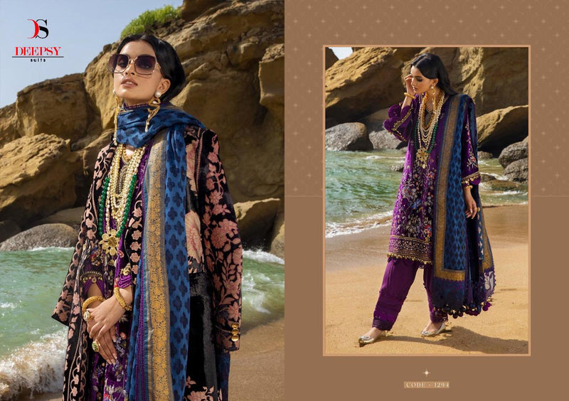 Lastest Desing Of Sana Safinza Luxury Vol  Velvet 21