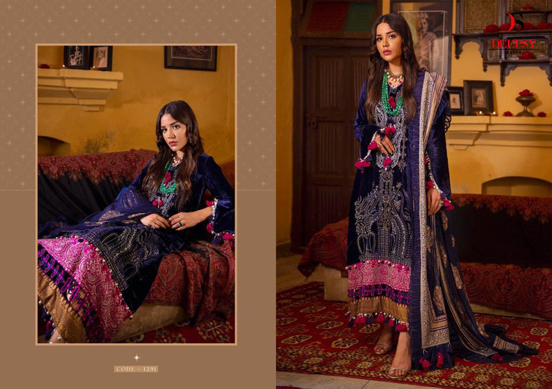 Lastest Desing Of Sana Safinza Luxury Vol  Velvet 21