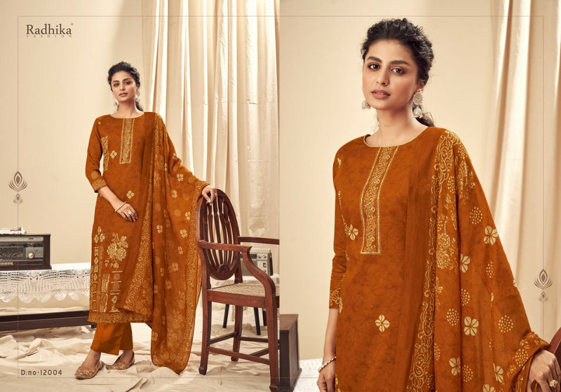 Azara Kiyara Jam Cotton  With Print Party Wear Salwar Suits