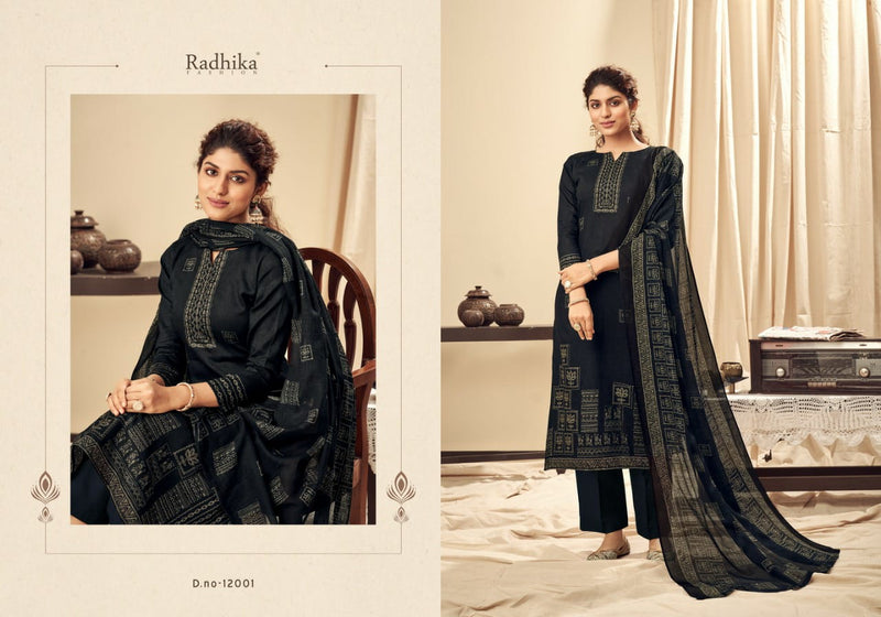 Azara Kiyara Jam Cotton  With Print Party Wear Salwar Suits