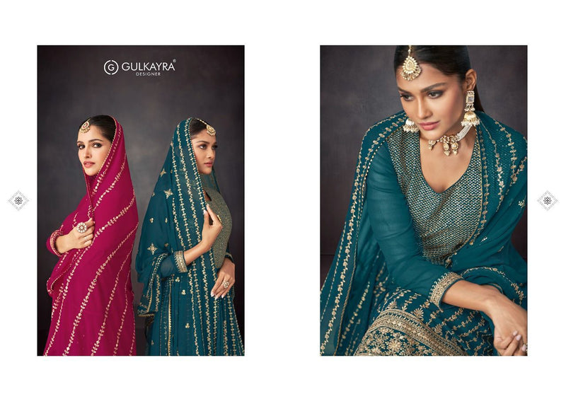 Gulkayra Dno 7114 To 7118 Georgette WIth Wedding Wear Stylish Designer Salwar Suit